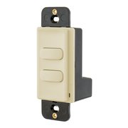 Bryant Switches and Lighting Control, Decorator Switch, Double Pole, Momentary Contact, 100mA 30V DC, Ivory MSM30I2